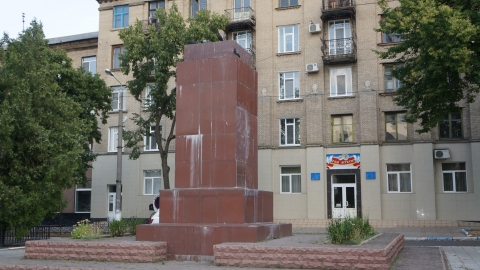 Здесь был Ленин, но свято место пусто не бывает (видео)