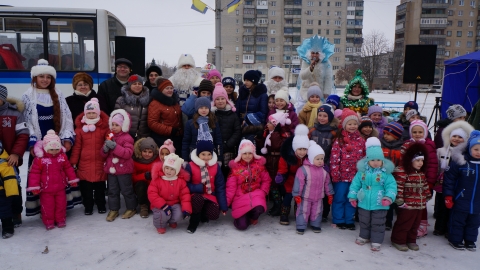 Новогодняя ярмарка в Дружковке (фото, видео)