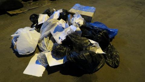 Полицейские в Дружковке уничтожили около 5 килограммов наркотиков