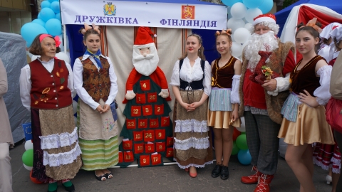 Дружковская делегация приняла участие в праздновании Дня Европы в Покровске