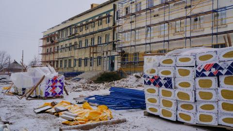 Создание социального офиса в Дружковке близится к завершению