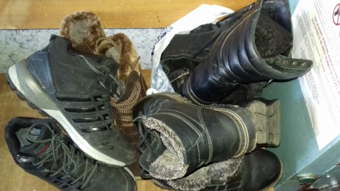 В Дружковке появился похититель обуви
