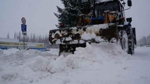 Какие предприятия в Дружковке ответственны за расчистку снега?