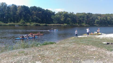 В Дружковке прошел чемпионат по водному туризму