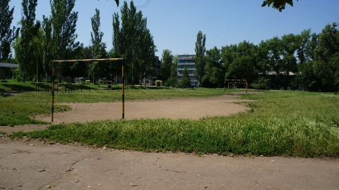 В Дружковке будет современное футбольное поле