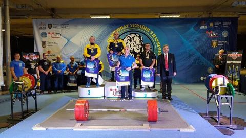 Пауэрлифтеры из Дружковки стали призерами чемпионата Украины