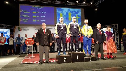 Спортсмены из Дружковки стали призерами чемпионата Европы по пауэрлифтингу