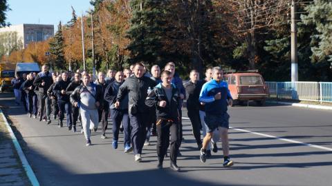 В Дружковке прошла спартакиада между сотрудниками ГПСЧ, полиции и военкомата (фото, видео)