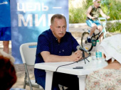 Борис Колесников встретился с жителями 7-го микрорайона Дружковки