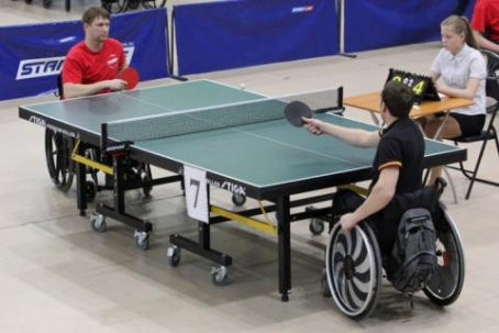 Дружковские спортсмены-инвалиды примут участие в турнире по настольному теннису в Покровске