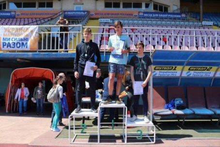 Спортсмены из Дружковки завоевали медали чемпионата Донецкой области по легкой атлетике (ФОТО)