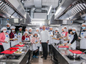 Ученики Школы поварского искусства познакомились с грузинской кухней