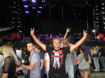 Фанат Depeche Mode из Дружковки побывал на концерте любимой группы в Киеве