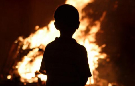 Попередження пожеж через пустощі дітей з вогнем