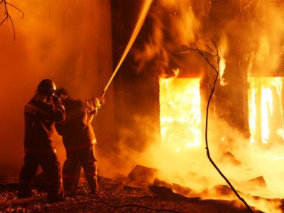 В Дружковке при пожаре погиб 80-летний мужчина