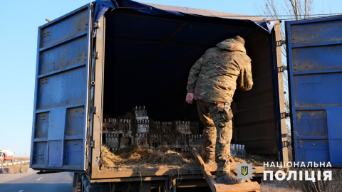 Поліція Донецької області вилучила алкоголю на суму близько 100 мільйонів гривень
