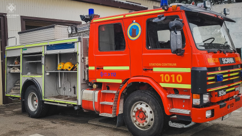 Рятувальникам Дружківки передали новий пожежний автомобіль SCANIA