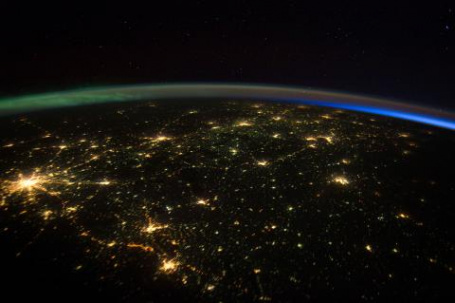 NASA опубликовало фотографии Дружковки из космоса