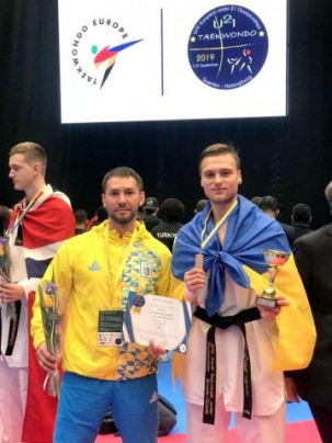 Дружковчанин Андрей Гарбар взял золото чемпионата Европы по тхэквондо