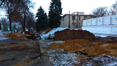 В Дружковке начата реконструкция площади Соборной (фото)