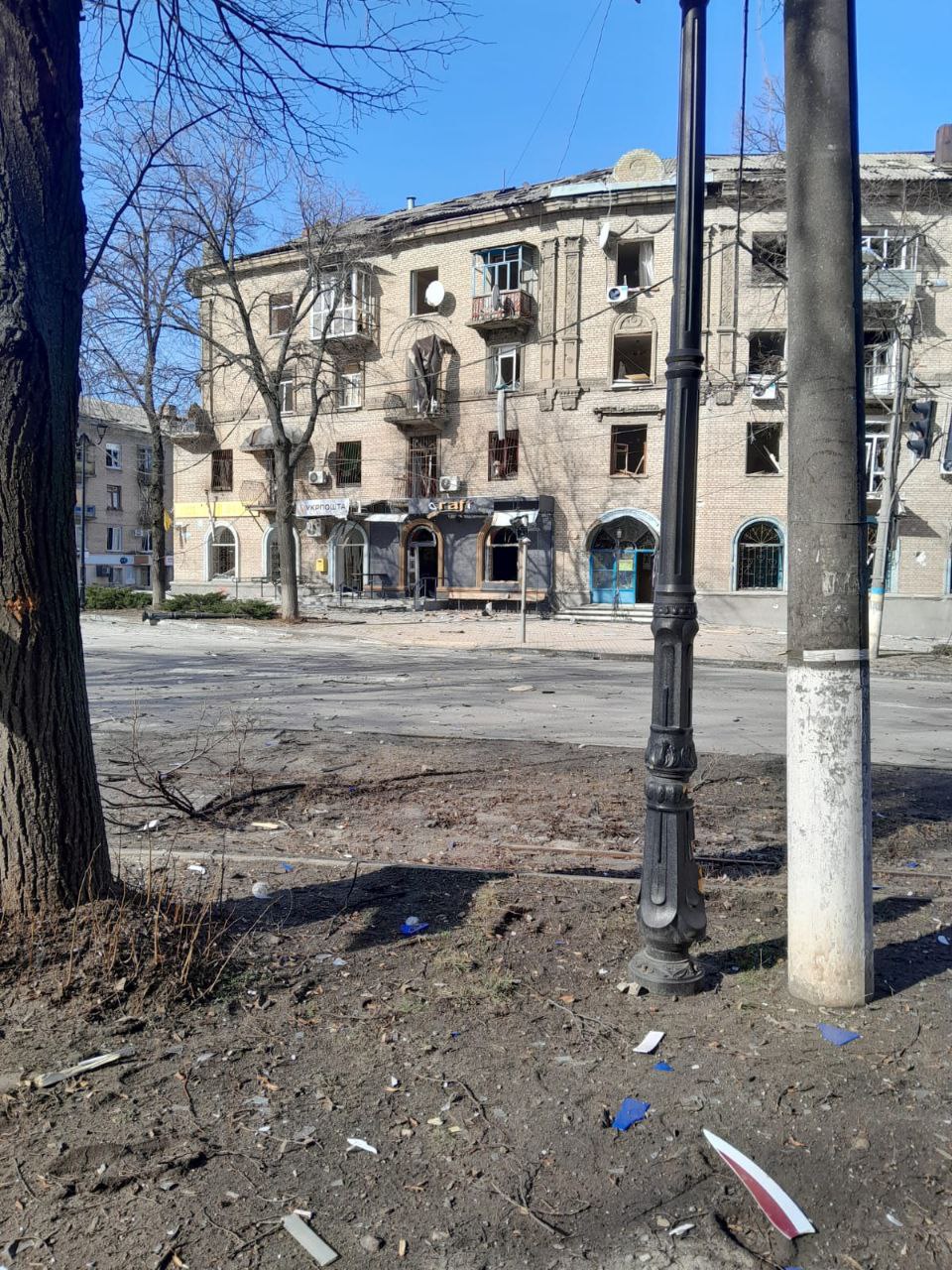 Последствия атаки Дружковки