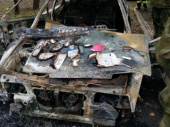 В Дружковке мужчина заживо сгорел в автомобиле (фото)