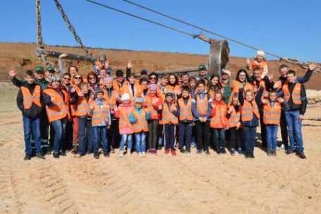 Дети сотрудников VESCO побывали в гостях у горняков (фото, видео)