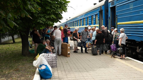 Евакуація мешканців Дружківської громади до територіальних громад Рівненської області