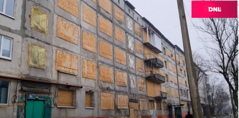 Ремонт пошкодженої багатоповерхівки у Дружківці планують завершити до липня