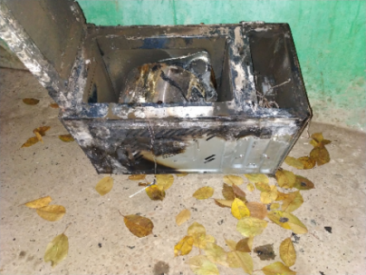 В Дружковке из-за неисправной микроволновки едва не сгорела квартира