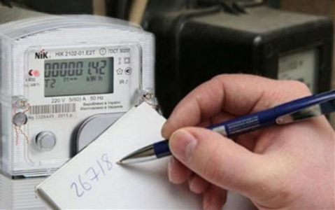 За март жители Донбасса могут передать показания электросчетчика до 3 апреля