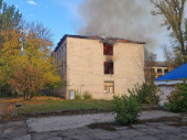Нічна атака на Дружківку: пошкоджено заклад освіти, пошкоджені будинки
