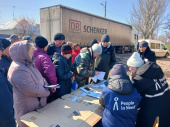 Постраждалі від обстрілів мешканці Дружківки отримали будматеріали