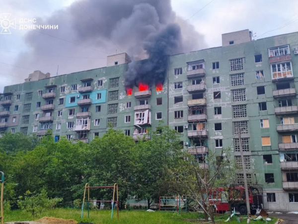 У Дружківці за добу поранено мешканця, зруйновані будинки