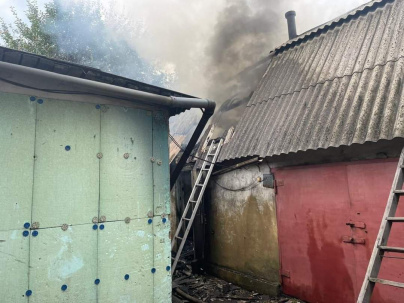 У Дружківці горів приватний будинок