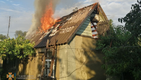 Два пожара ликвидировано за сутки на Донетчине: подробности