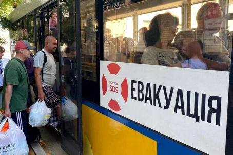 Евакуйованих дружківчан просять повідомити про виїзд з громади військову адміністрацію