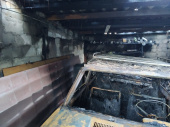 В Дружковке сгорел гараж с автомобилем