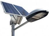 Почему в Дружковке не горят уличные фонари на солнечных батареях?