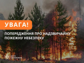 Рятувальники попереджають про пожежну небезпеку на Донеччині