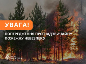 Рятувальники попереджають про пожежну небезпеку на Донеччині