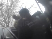 Евакуація із Дружківки: поліція врятувала сім'ю з маленькими дітьми