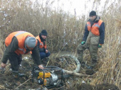 На проблемном водоводе на Донетчине нашли три порыва: один устранили