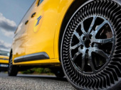 Революционные безвоздушные шины Michelin Uptis: будущее мобильности