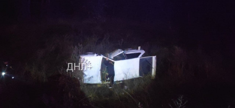 В Дружковке легковой автомобиль вылетел в кювет В Дружковке легковой автомобиль вылетел в кювет