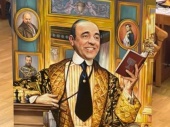 Кива подарил Рабиновичу картину: В золотом халате и с Библией