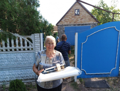 «Янголи спасіння» підтримують мешканців постраждалих сіл громади «Янголи спасіння» підтримують мешканців постраждалих сіл громади