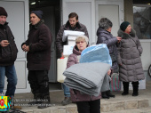 У Дружківці видавали гуманітарну допомогу для ВПО