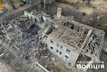 У Костянтинівці внаслідок обстрілу пошкоджено 18 цивільних об’єктів: лікарня, дитячі садки, будинки та промислові підприємства