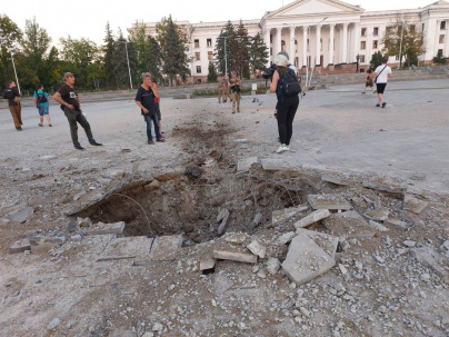 Вчора ворог обстріляв центральну площу Краматорська, сьогодні вранці – Костянтинівку